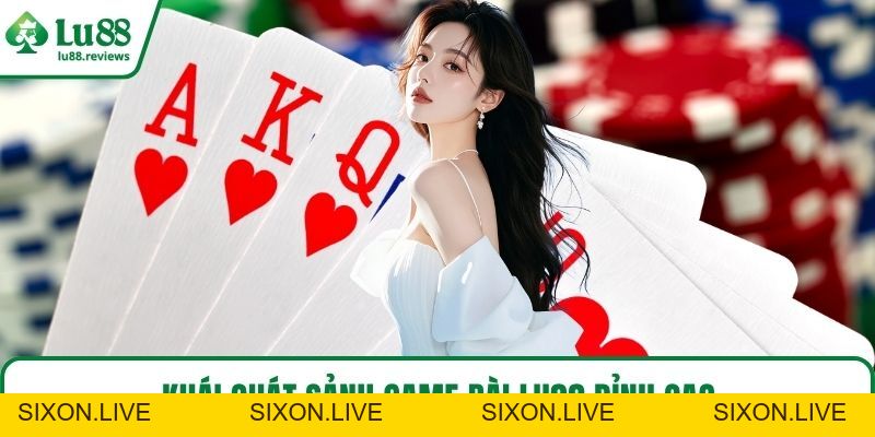 Game Bài LU88 – Sảnh Chơi Đỉnh Cao, Trúng Lớn Mỗi Ngày - sixon.live