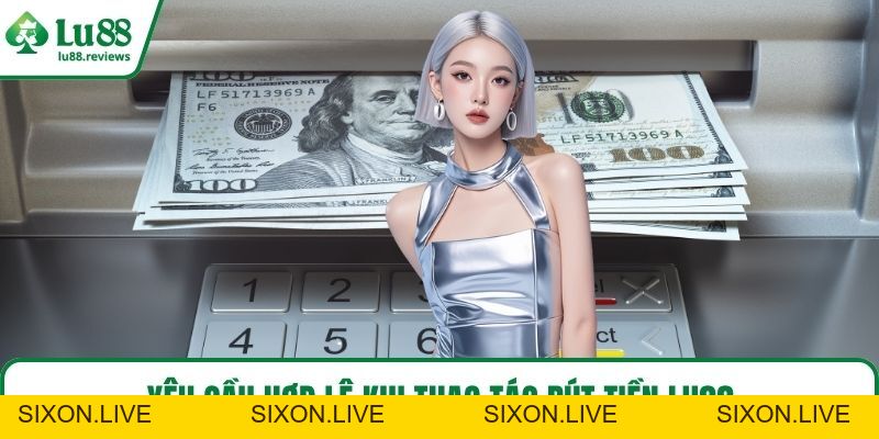 Rút Tiền LU88 Thần Tốc Về Ngân Hàng Chỉ Sau 3 Bước - sixon.live